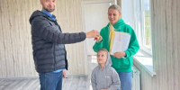 По поручению Виталия Хоценко детям-сиротам передали 3 квартиры - Сетевое издание Заря-Полтавка