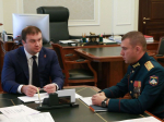 Губернатор Омской области встретился с участником программы «Время героев»