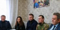 В Крутинском районе Виталий Хоценко посетил семью участника СВО - Сетевое издание Заря-Полтавка