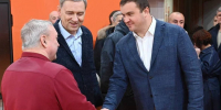 Виталий Хоценко побывал в обновленной Чекрушанской средней школе в Тарском районе - Сетевое издание Заря-Полтавка