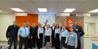 Виталий Хоценко посетил в селе Знаменское молодежное пространство и обновленный кадровый центр - Сетевое издание Заря-Полтавка