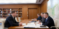 Виталий Хоценко и глава Минстроя России Ирек Файзуллин обсудили ключевые проекты и развитие отрасли в регионе - Сетевое издание Заря-Полтавка